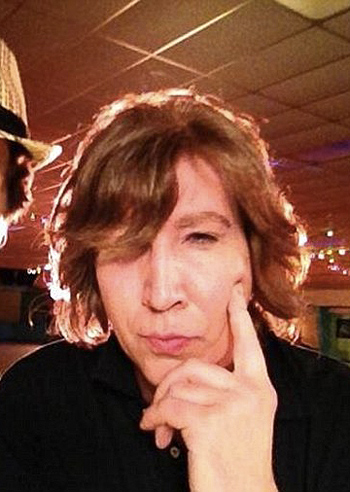 Marilyn Manson senza trucco sul set