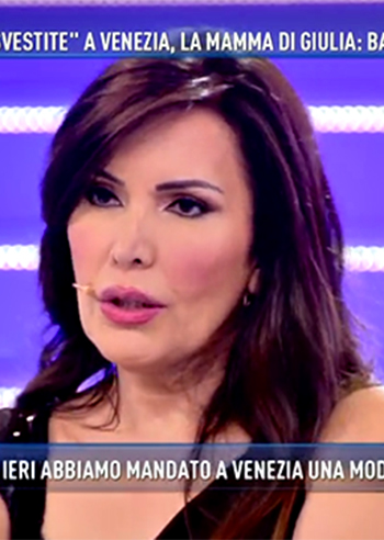 Giulia Salemi Mamma Fariba Difende Il Suo Look A Domenica Live Gossip It