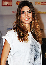 Melissa Satta con un look semplice conquista 'Tutto Sposi 2012': foto