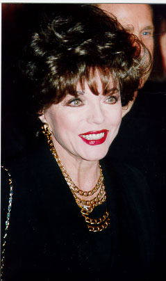 Fiori d’arancio per Joan Collins