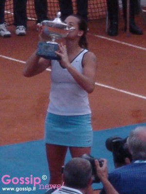 Tennis a Roma: trionfo di Amelie, trionfo di Dolce Vita