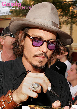 Un fan d'eccezione per Johnny Depp