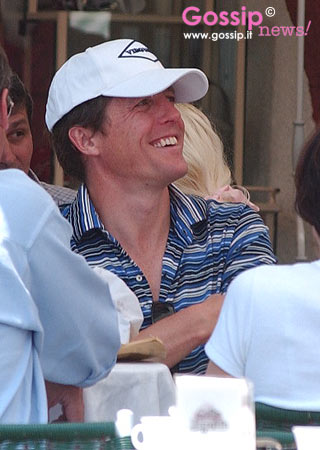 Hugh Grant: un golfista di mezza età...