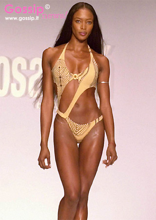 Naomi Campbell torna in pole position