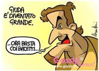 GossipWeb: Giuda 3, la satira si rifà il look GossipWeb: Giuda 3, la satira si rifà il look