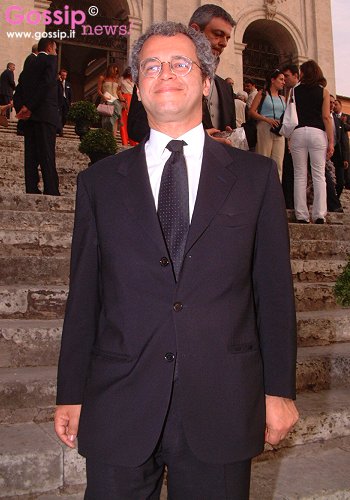 Enrico Mentana al fischio d'inizio di 'Serie A'