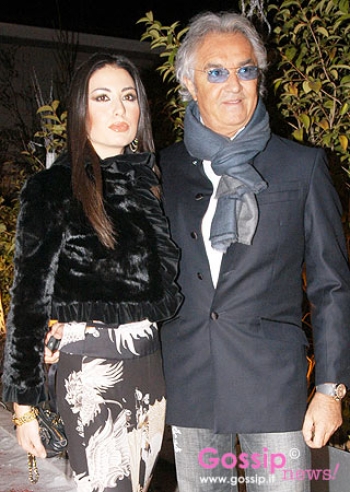 Briatore: Christmas Party con Gregoraci e Campbell