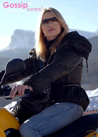 Falchi e Bettarini, amicizia sulla neve