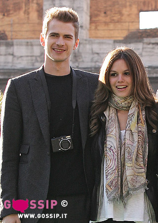 Christensen e la Bilson, amore sotto il Colosseo