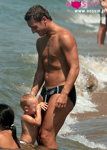 Le vacanze di Totti e Ilary