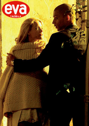 Chiatti e il modello: intesa sul set