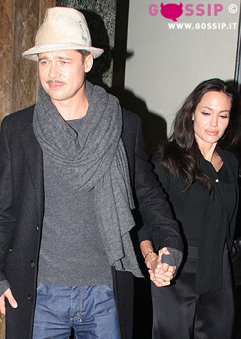 Pitt e Jolie: weekend a Londra