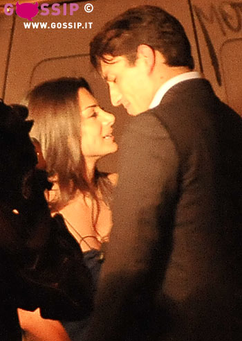 Elga e Marcelo: baci di notte