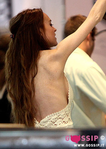 Senza Samantha, Lindsay è scheletrica