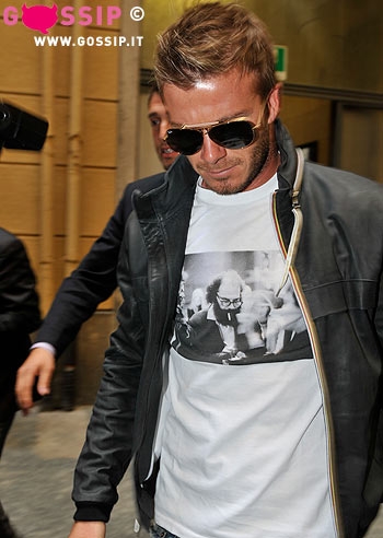 Una femminuccia per David Beckham