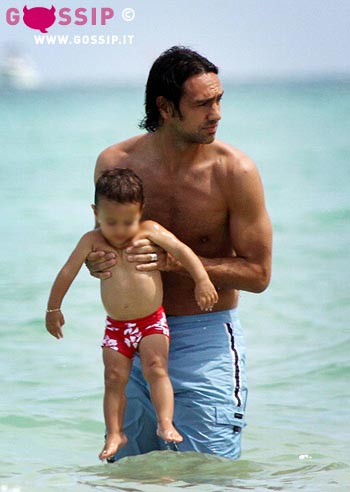 Nesta, vacanze da papà