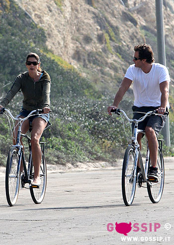 Cindy, bellezza in biciletta