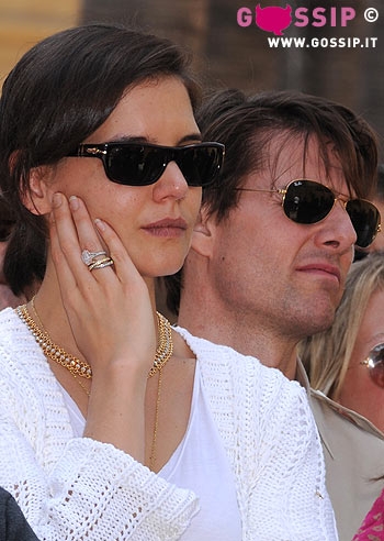 Tom Cruise e Katie Holmes: 'In becco alla cicogna!'