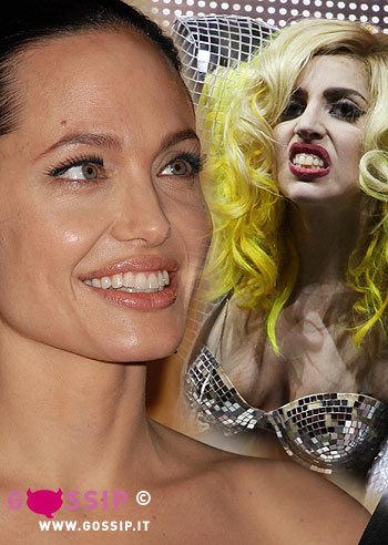 Angelina Jolie e Lady Gaga a letto insieme?