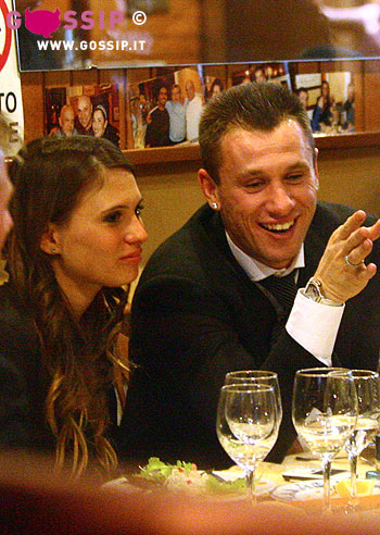 Cassano: dopo l'Ariston, a cena con Carolina Cassano: dopo l'Ariston, a cena con Carolina