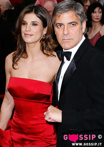 Canalis e Clooney insieme agli Oscar: le foto