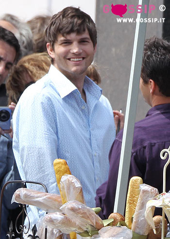 Kutcher e Portman insieme sul set