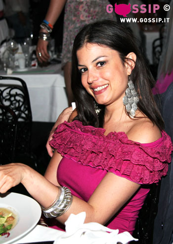 Sara Tommasi, compleanno in riviera