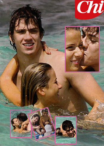 Luigi Berlusconi con la fidanzata a Formentera Luigi Berlusconi con la fidanzata a Formentera