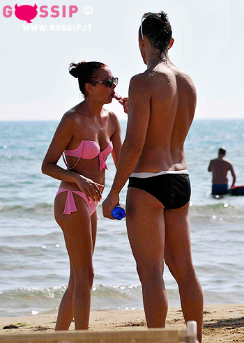 Marco e Lea, un ghiacciolo per due: foto