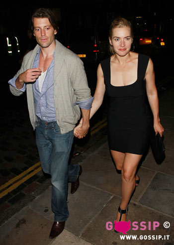 Kate Winslet felice col nuovo fidanzato: foto