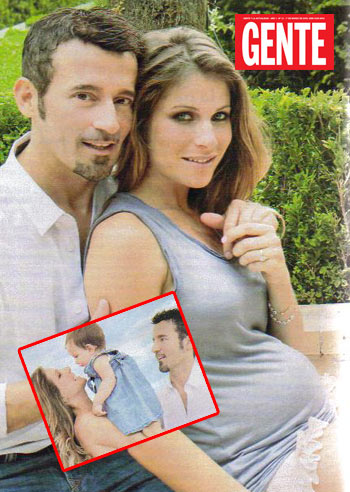 Edicola: Pedron e Biaggi si godono la dolce attesa