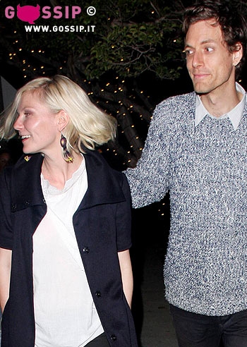 Kirsten Dunst felice col fidanzato: le foto Kirsten Dunst felice col fidanzato: le foto