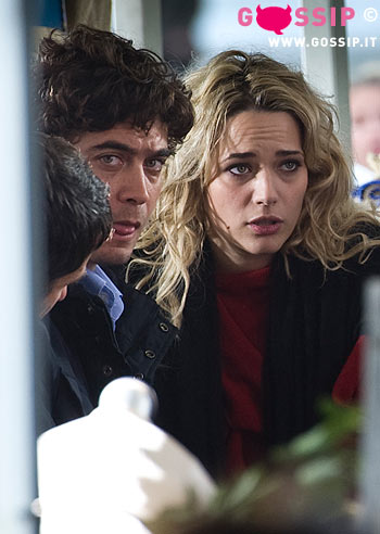 Chiatti e Scamarcio di nuovo insieme sul set: foto