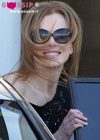 Kidman, in Australia con marito e bimba: foto