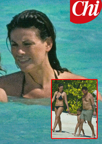 Vanessa Incontrada alle Maldive con la famiglia