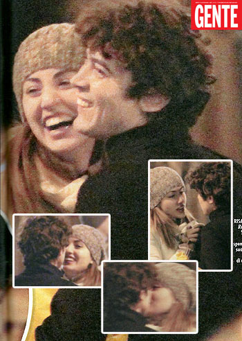 Scamarcio nella notte con una giovane amica