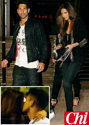 Borriello e Morais, ecco il bacio