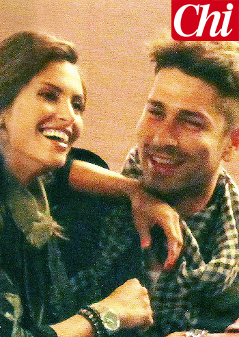 Marco Borriello, a Ibiza con Camila Morais