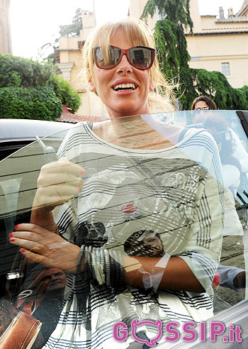 Marcuzzi, al volante col pancione Marcuzzi, al volante col pancione