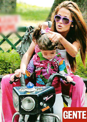 Giorgia Palmas mamma felice