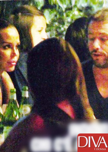 Nina Moric e Rossano Rubicondi, che feeling!