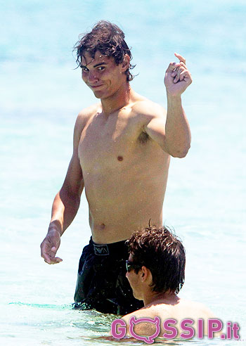 Nadal in vacanza dopo la sconfitta a Wimbledon