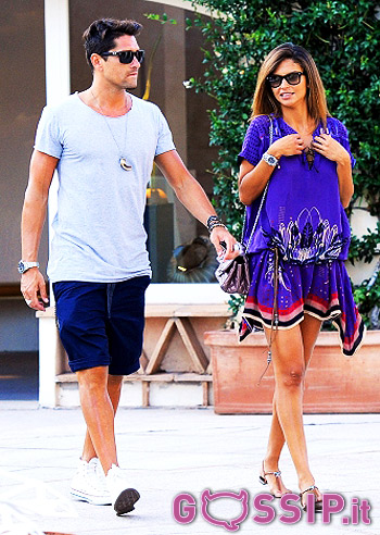 Borriello e la Morais a Porto Cervo