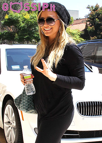 Hilary Duff, prime foto del pancino: guarda Hilary Duff, prime foto del pancino: guarda