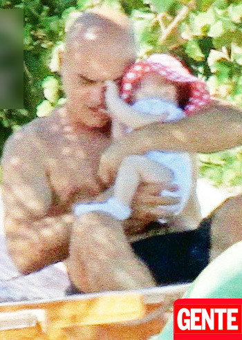 Luca Zingaretti, tenerissimo con Emma Luca Zingaretti, tenerissimo con Emma