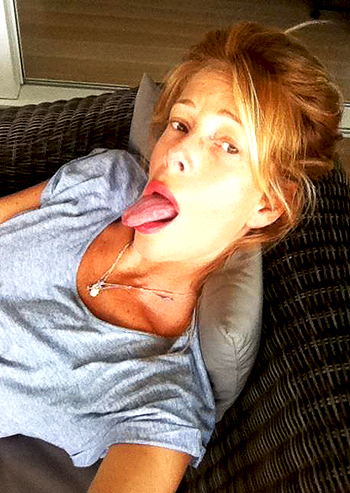 Alessia Marcuzzi, baby choc Alessia Marcuzzi, baby choc