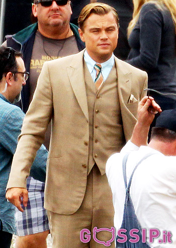 Leo DiCaprio sul set de "Il Grande Gatsby": le foto
