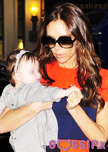 Victoria Beckham e Harper Seven a New York