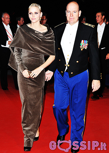 Alberto e Charlene all'Opera