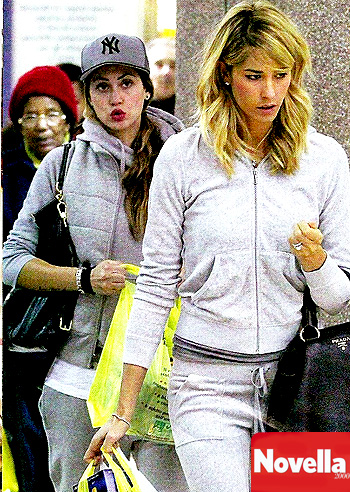 Melissa Satta ed Elena Santarelli, spesa da amiche